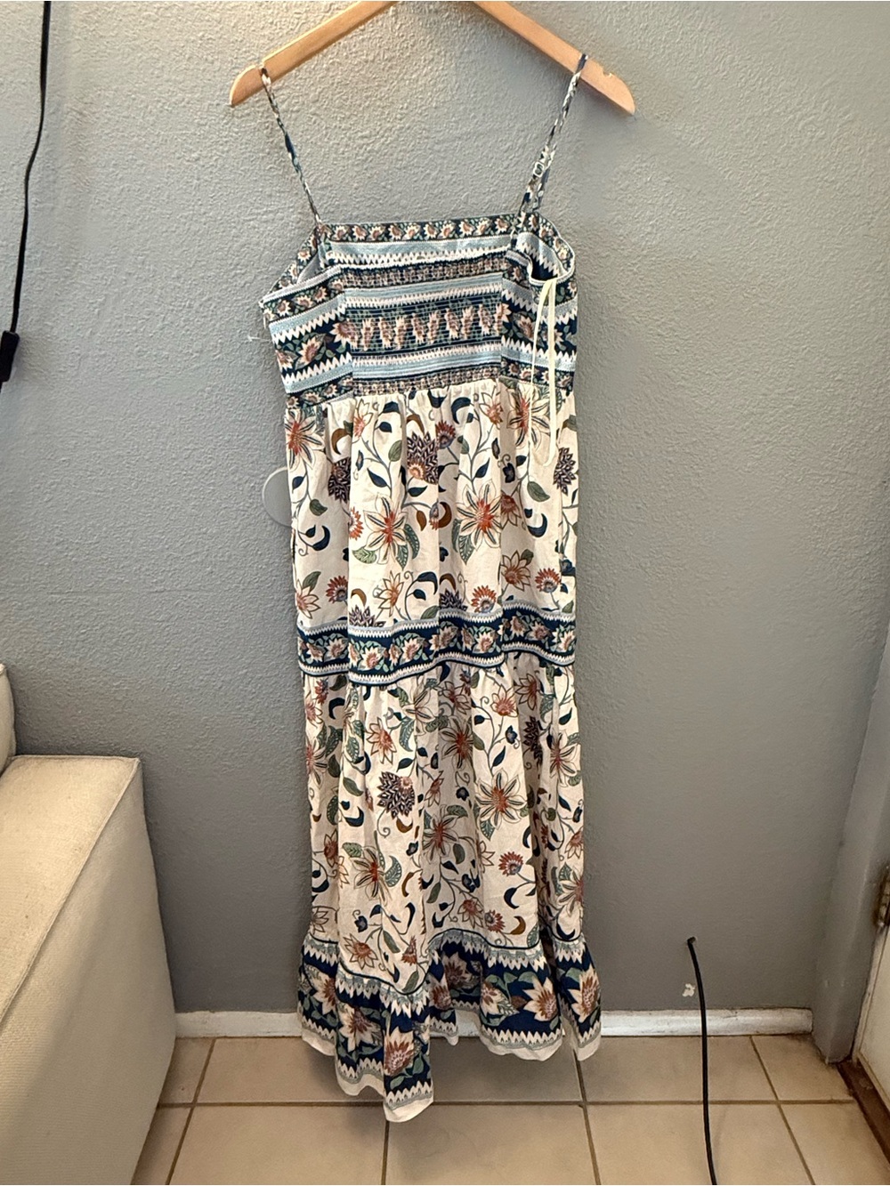 Farm Rio Delhi Floral Tapestry Print sundress - Picture 3 of 5